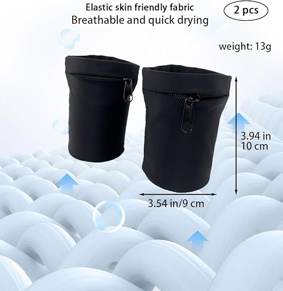 Zipper Wrist Sweatband Wallet