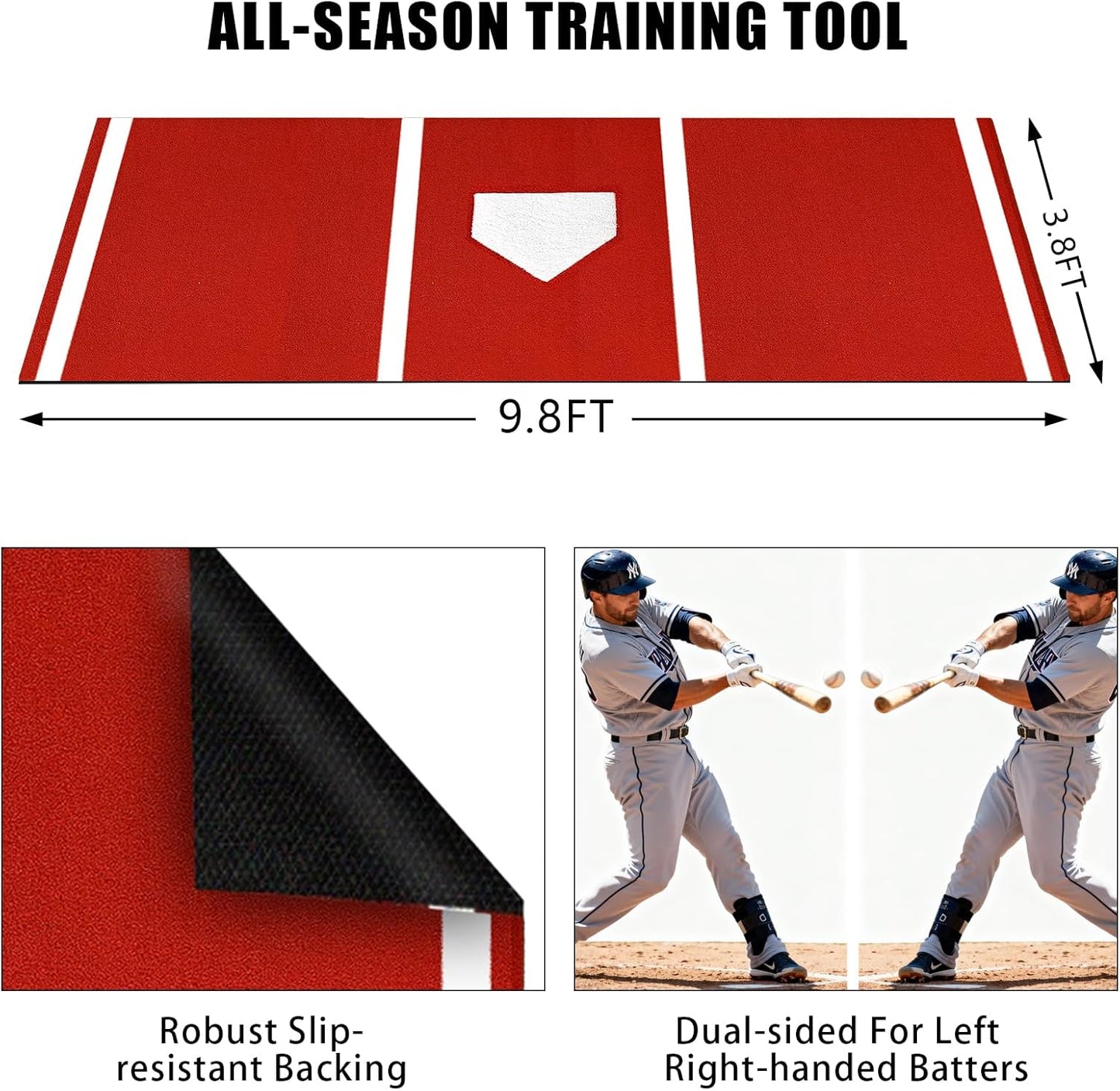 Baseball & Softball Hitting Mat
