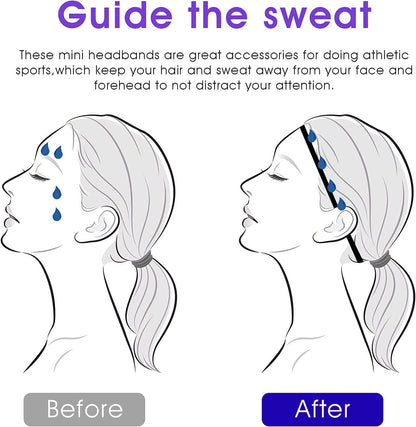 Non-Slip Athletic Sports Headbands